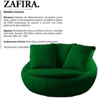 Poltrona Decorativa Base Giratoria Zafira Sl 947 Moll Sl 947 - 6