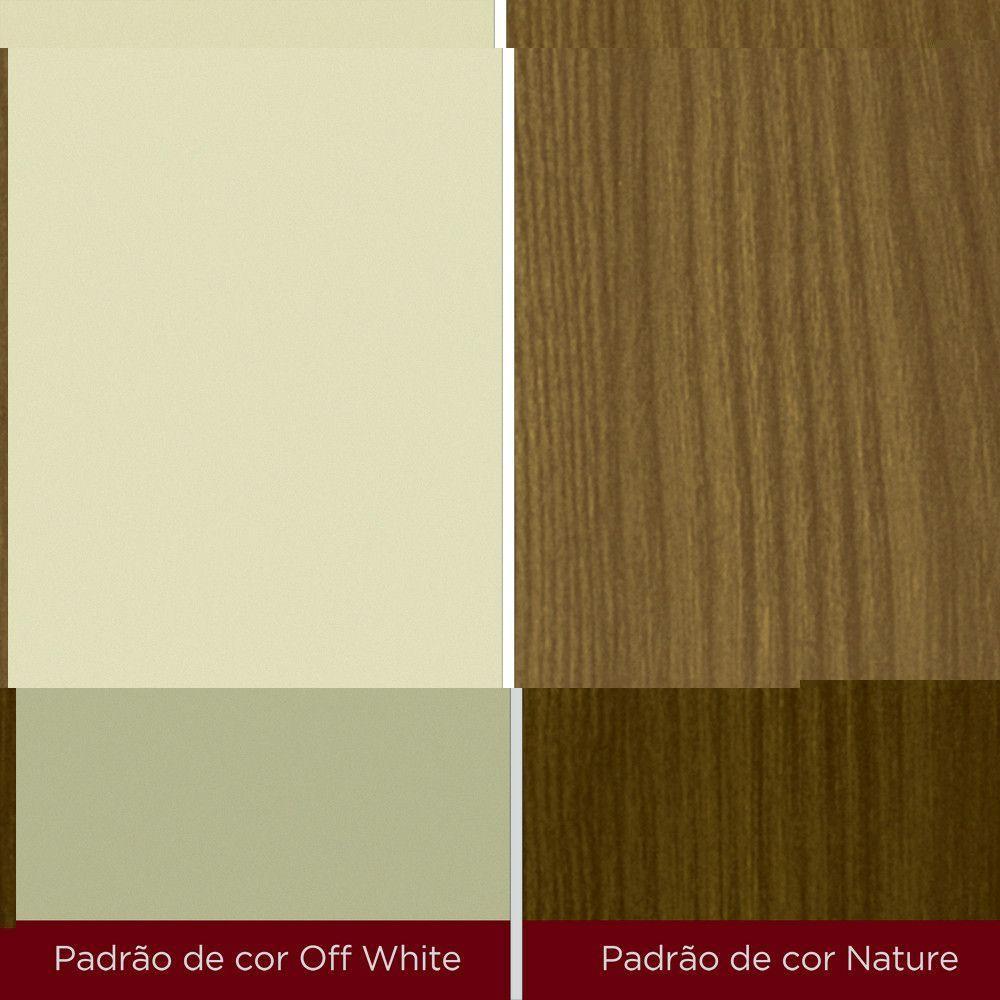 Mesa Canto Reto Sem Vidro 90 Cm Danielly Henn Nature Com Off White - 4