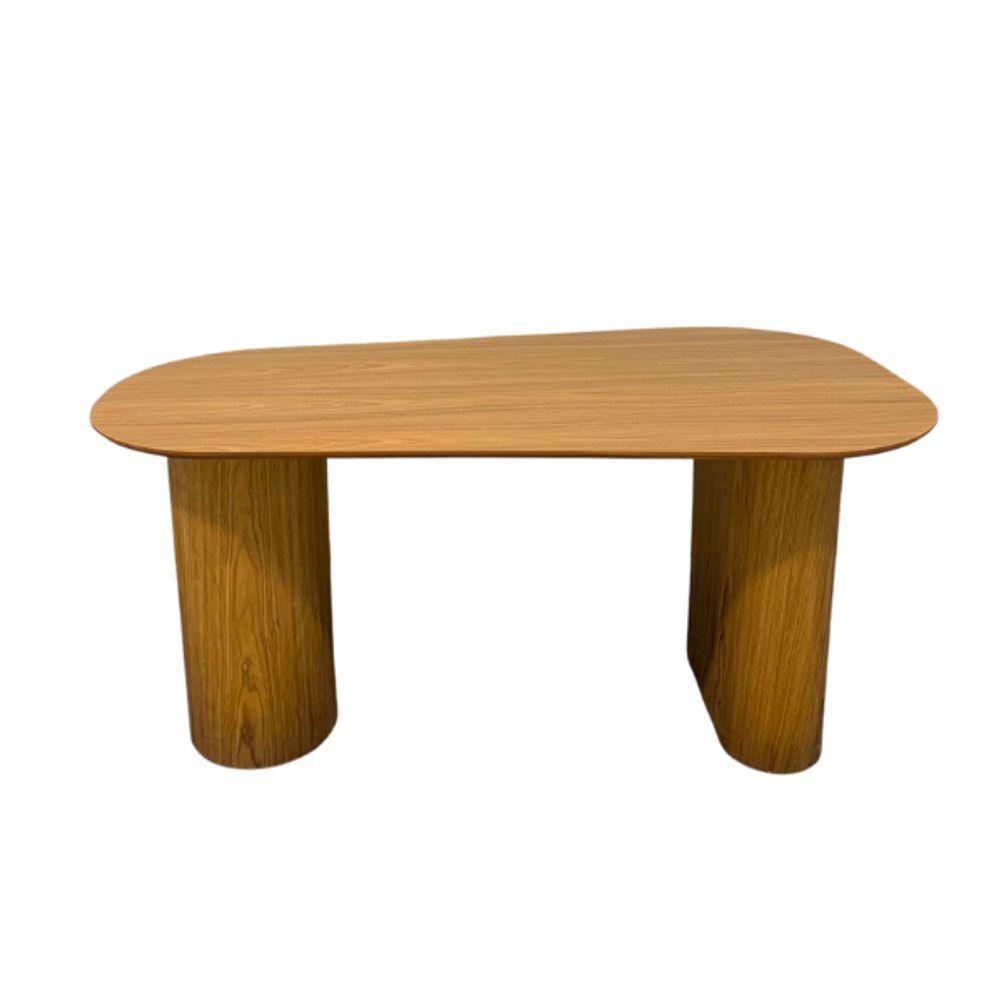 Mesa De Jantar Cone Orgânica Dupla 160x90cm Freijó - 4