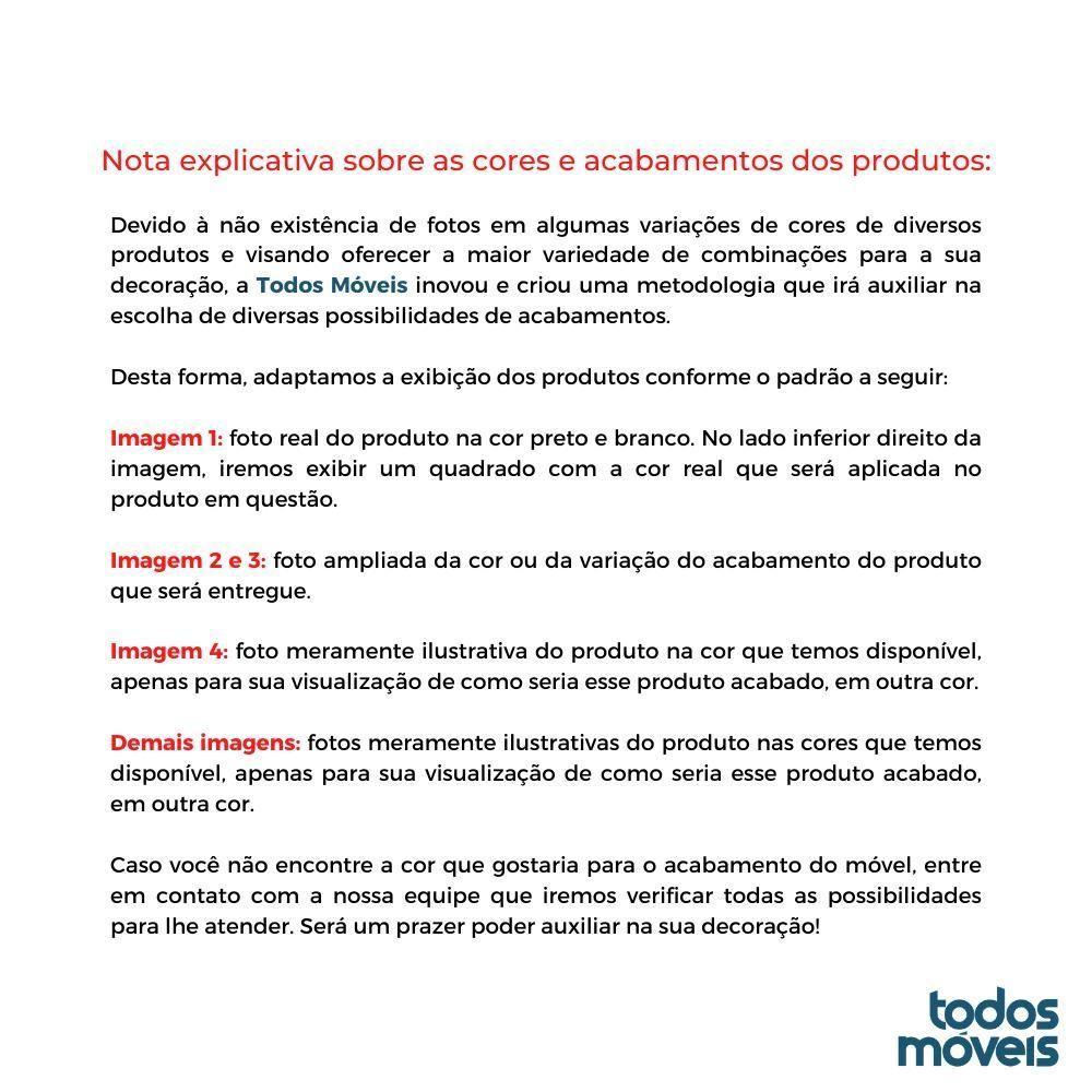 Mesa De Jantar Mh-5346 Herval Retangular 220 Cm Madeira Amêndoa Vidro Off White - 3