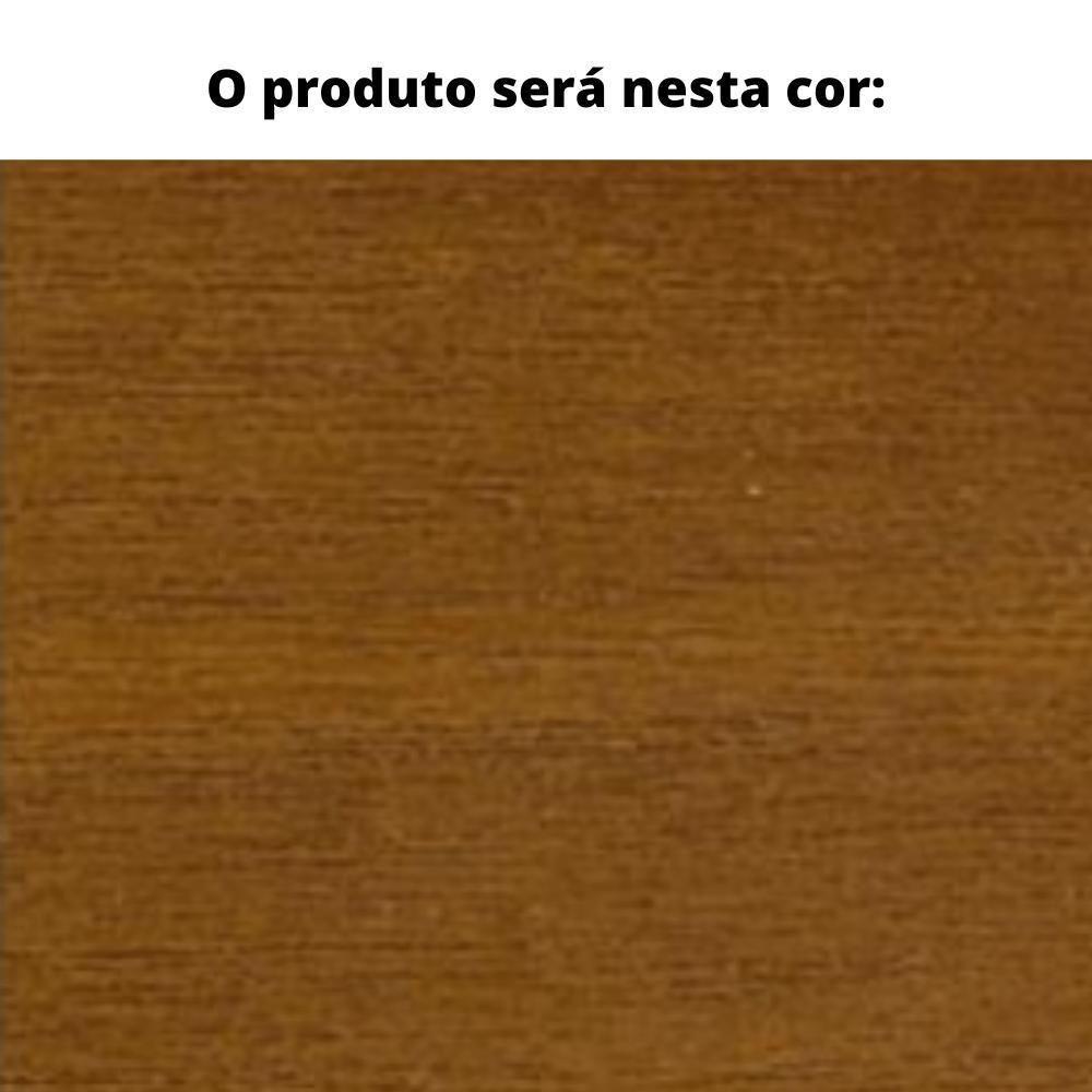 Mesa De Jantar Mh-5346 Herval Retangular 190 Cm Madeira Amêndoa Vidro Off White - 5