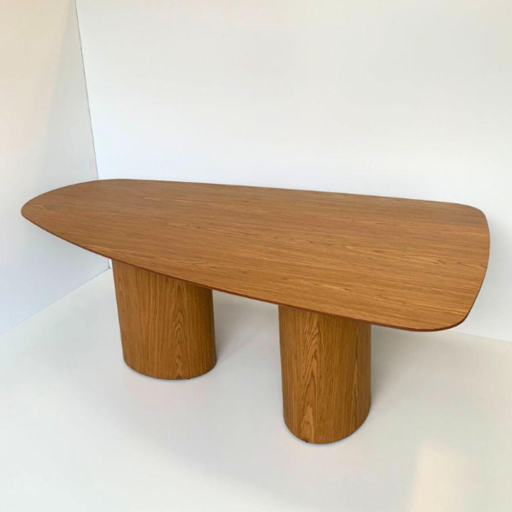 Mesa De Jantar Orgânica Duo 235x122 Freijo - 6