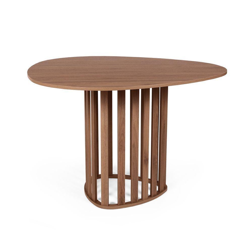 Mesa De Jantar Orgânica 4 Lugares 120x118cm Noronha - Straub Web - 2