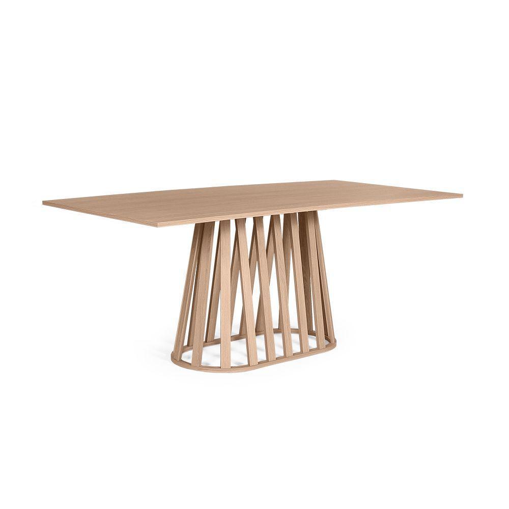 Mesa De Jantar Retangular 6 Lugares 160x90cm Gabi Jade - Straub Web - 1