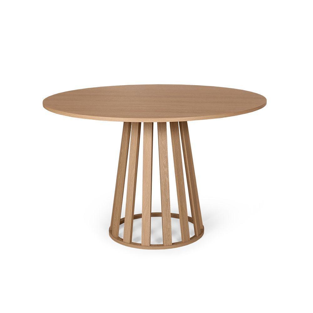 Mesa De Jantar Redonda 4 Lugares 90cm Tália Jade - Straub Web - 1