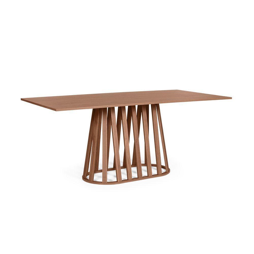 Mesa De Jantar Retangular 6 Lugares 180x90cm Gabi Noronha - Straub Web - 1