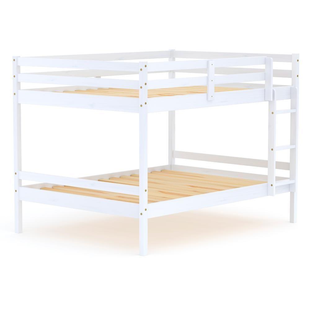 Beliche Casal Casal Eco Madeira Maciça Branco Mobilistore - 5