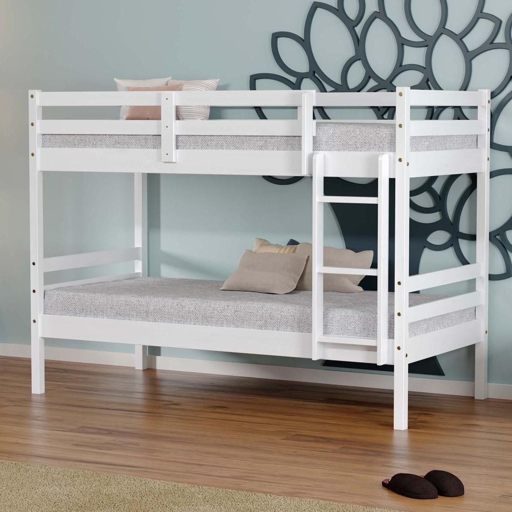 Beliche Infantil Eco Madeira Maciça Branco Mobilistore - 1