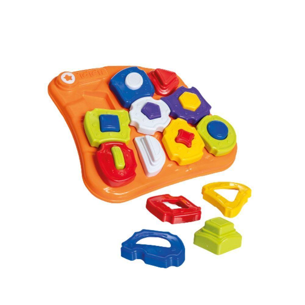 Quebra Cabeça Educativo Formas Para Encaixar - Tateti - 1