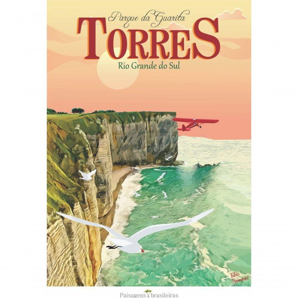 Quebra Cabeça Torres Rio Grande Do Sul 1014 Peças 98 X 70 - 1