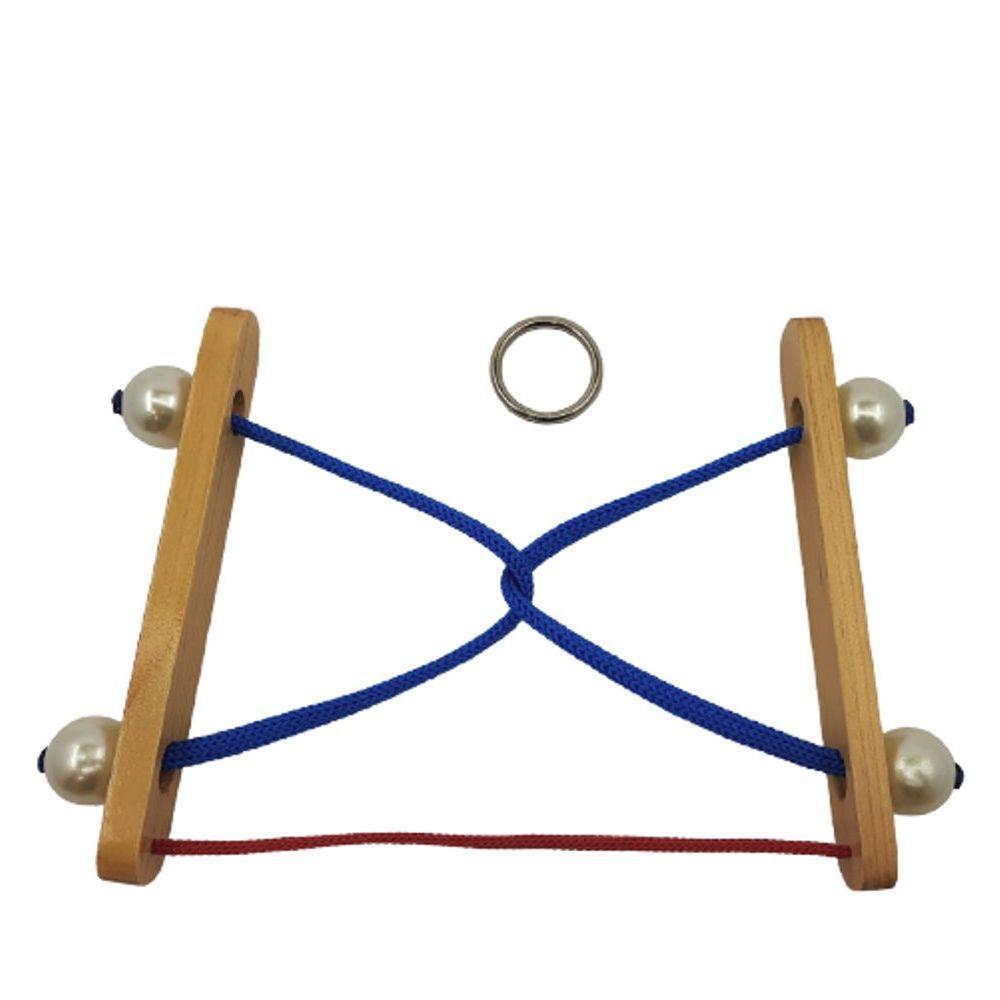 Jogo Argola Perdida Em Madeira Pinus - 1