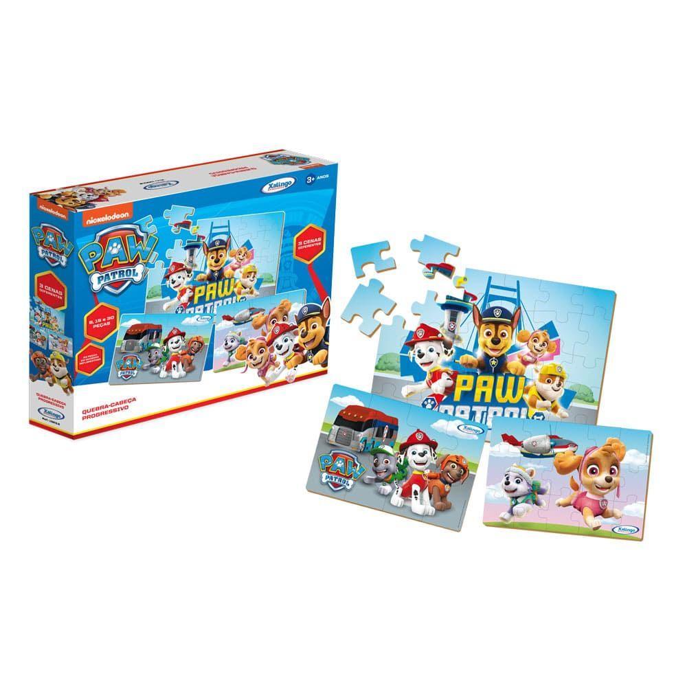 Quebra-cabeça Progressivo Patrulha Canina - 1