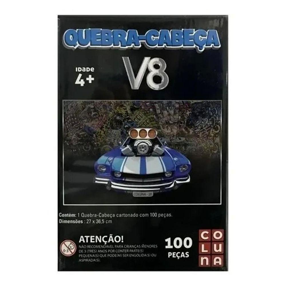Quebra Cabeça Carro Mustang V8 100 Peças - 2