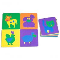 Quebra Cabeça Em Eva Animais Domésticos - 1