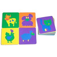 Quebra Cabeça Em Eva Animais Domésticos - 4