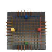 Jogo Bloqueio Tabuleiro 20 Placas Até 4 Jogadores - 2