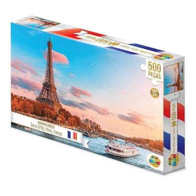 Quebra Cabeça 500 Peças ? Torre Eiffel, Paris, França