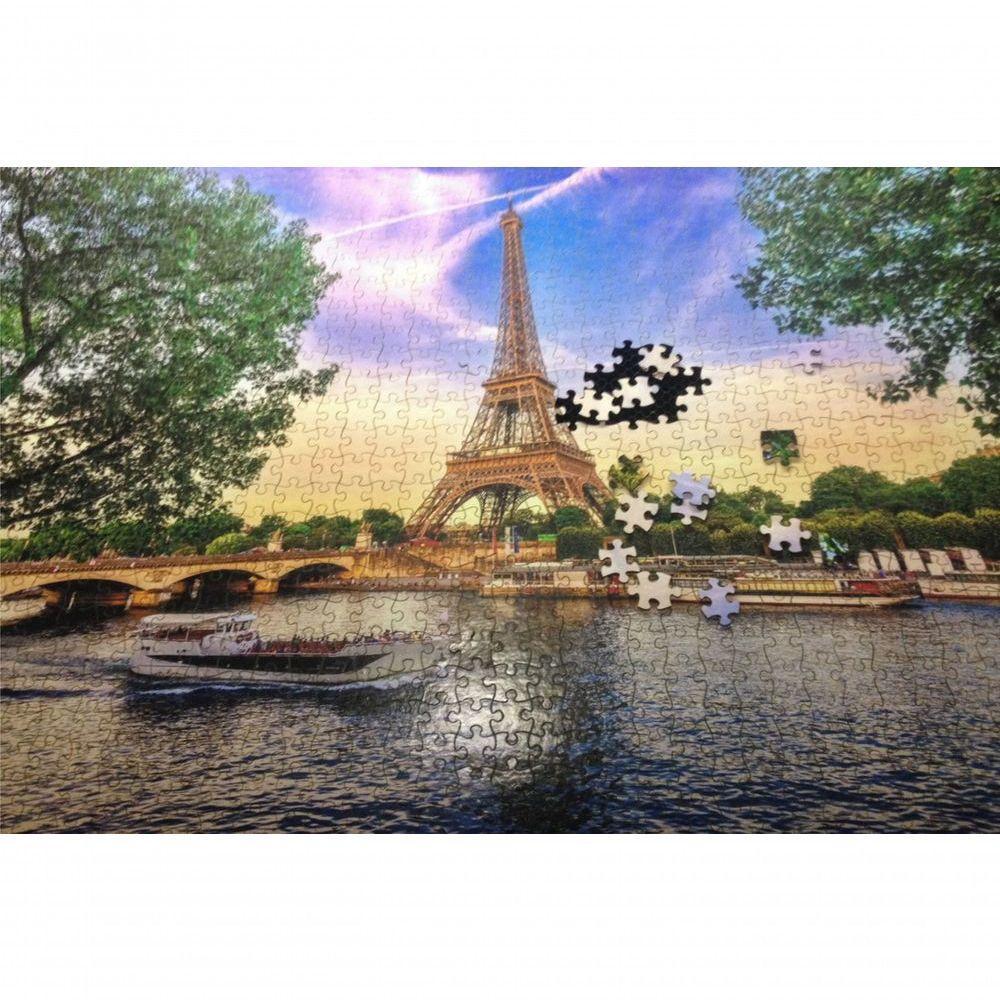 Quebra Cabeça Paris 135 Peças - 78,00 X 54,00cm - 1