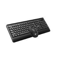 Kit Teclado E Mouse Sem Fio Preto - Lecoo - Modelo Kw202 - 3