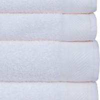 Jogo De Toalha Banhão 4 Peças Eleganz Lmpeter Branco - 2