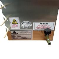 Kit - Churrasqueira 10 Espetinhos Churrasquito A Gás Pr-199 + 50 Espetinhos - Progás - 3