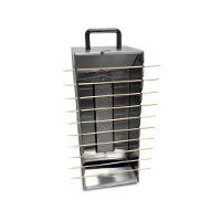 Kit - Churrasqueira 10 Espetinhos Churrasquito A Gás Pr-199 + 100 Espetinhos - Progás - 8