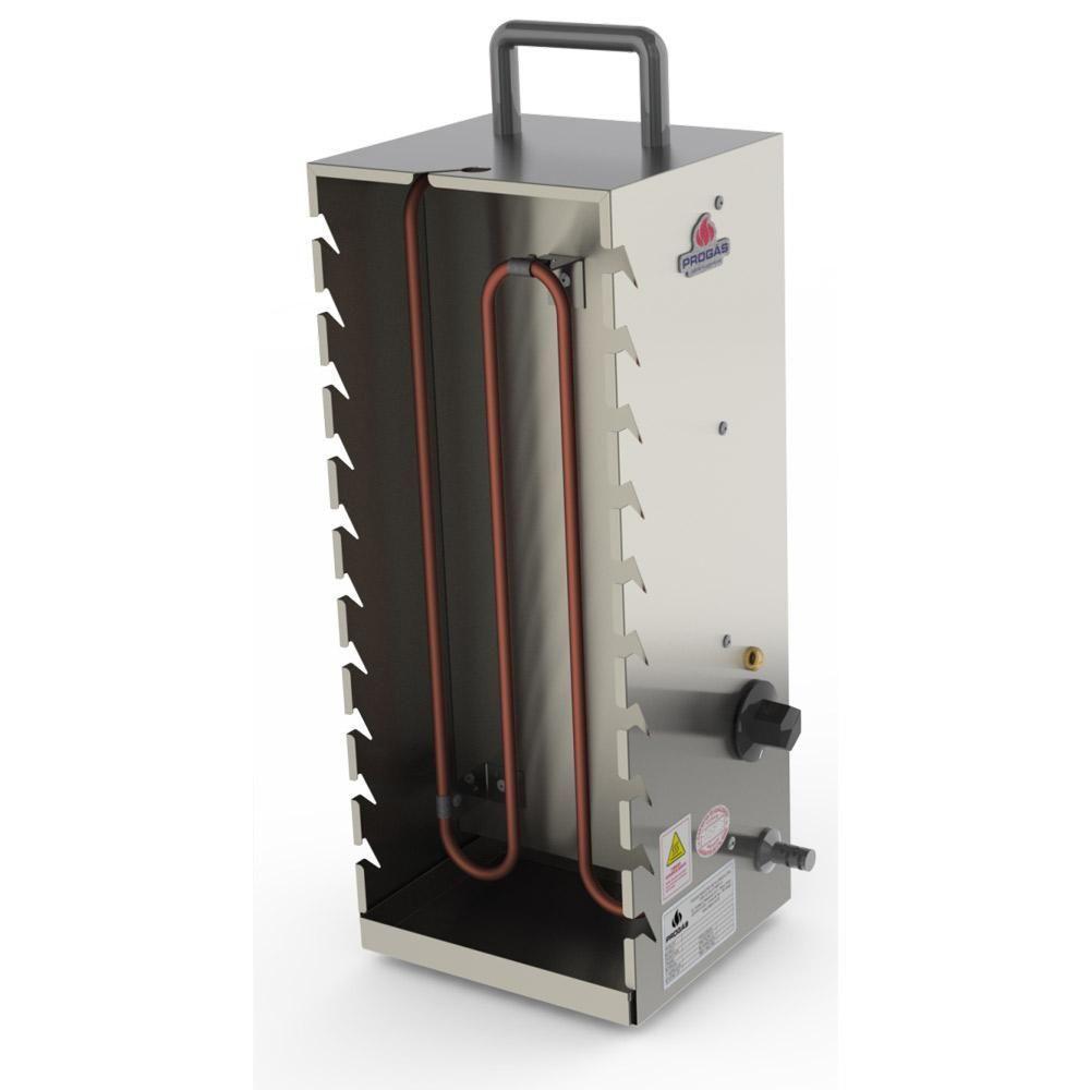 Assador Churrasqueira Churrasquito Aço Inox Elétrico 220v Pr-199e - Progás 220v - 1