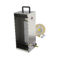 Kit - Assador Churrasquito 10 Espetinhos Em Inox Pr-199 + Kit Gás 1kg - Progás - 1