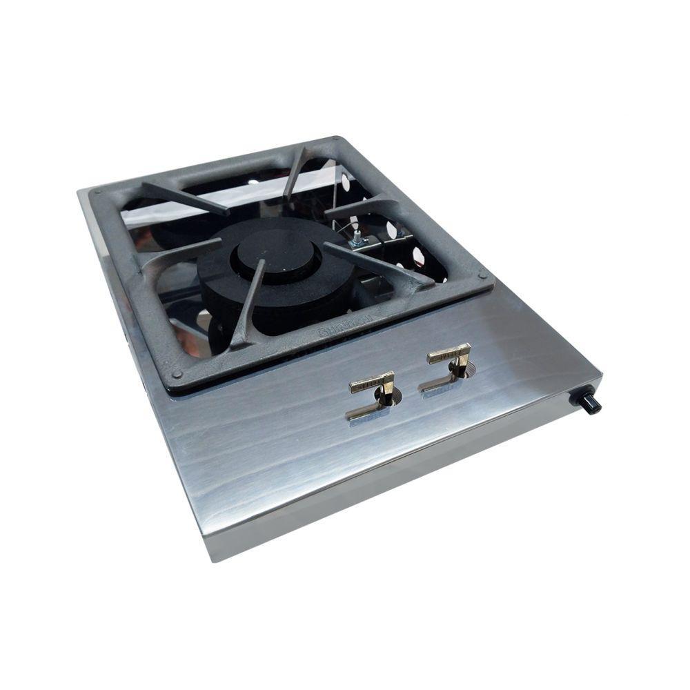 Bifeteira À Gás Estilo Cooktop Queimador Duplo - 2