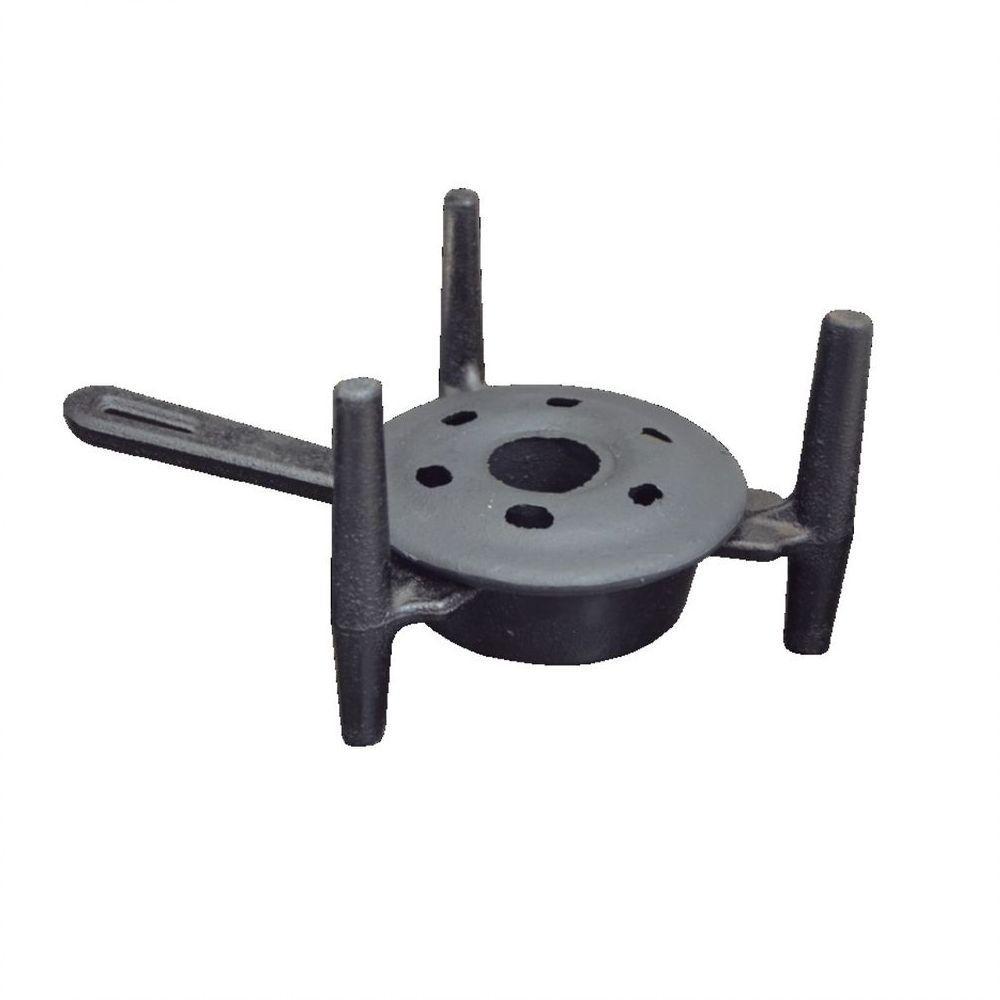 Fogareiro De Ferro Fundido A Álcool Para Bifeteiras 15Cm. - 1