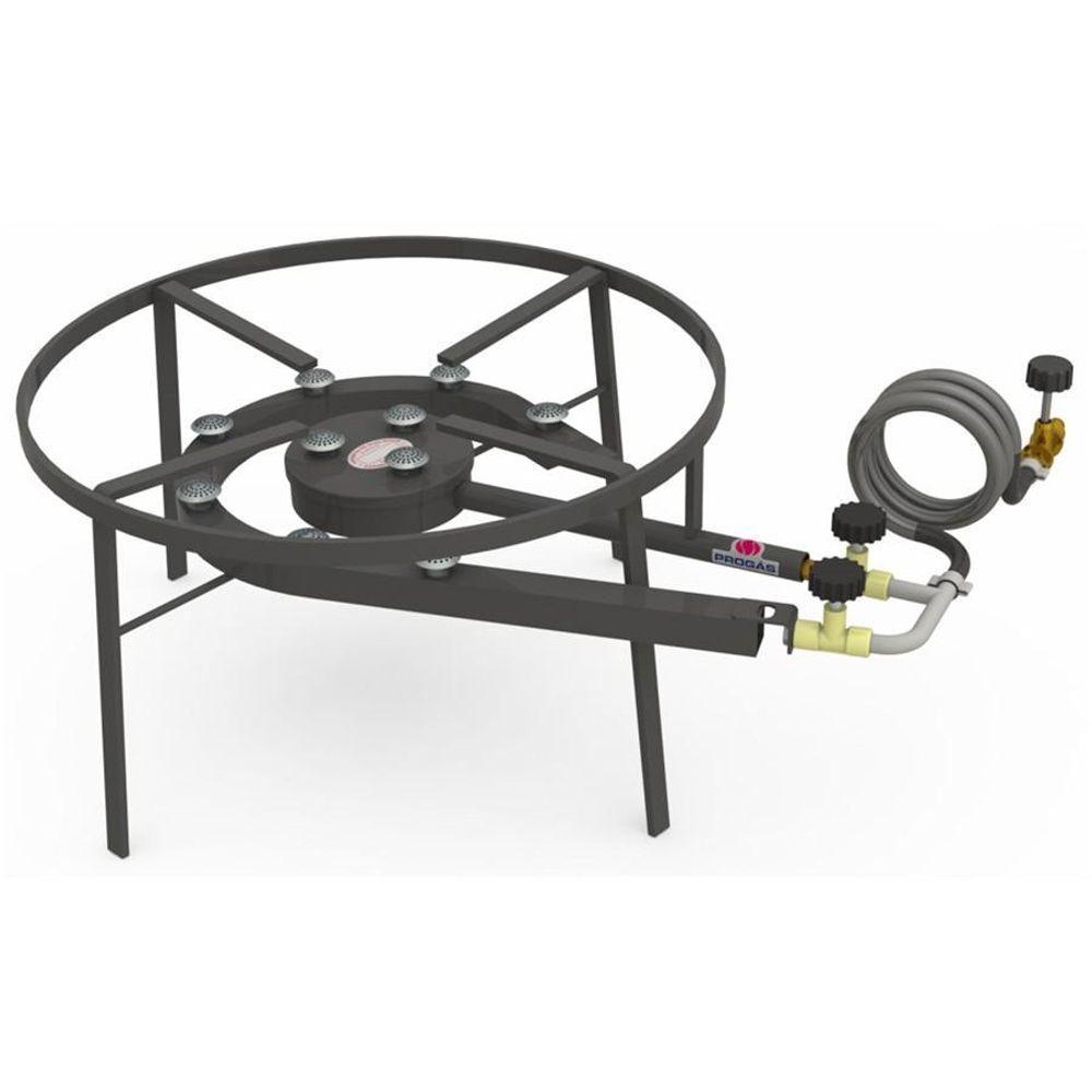 Fogão Ind. 2b 10 Caulim Redondo (prfgc-300) - Progas - 1