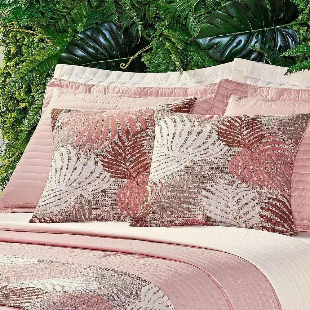 Kit Cobre Leito Royale Micropercal Dupla Face King 08 Peças - Rosê - 2