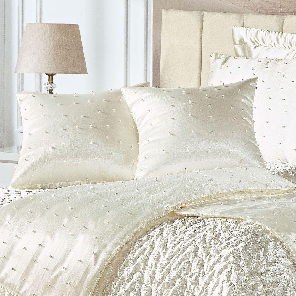 Kit Cobre Leito Lua De Mel Cetim Liso Queen 10 Peças - Palha - 3