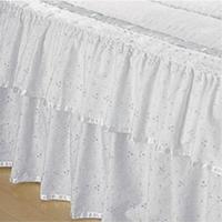 Colcha Sedução Lese Solteiro Com Babado Duplo 04 Peças - Branca - 2