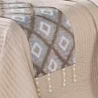 Kit Cobre Leito Royale Micropercal Dupla Face King 08 Peças - Bege - 2