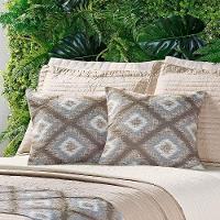 Kit Cobre Leito Royale Micropercal Dupla Face King 08 Peças - Bege - 3