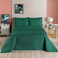 Cobre Leito Prático King Dupla Face 3 Peças - Esmeralda - 2