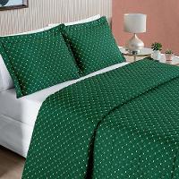 Cobre Leito Prático King Dupla Face 3 Peças - Esmeralda - 3