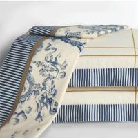 Kit Edredom - Cobre Leito - Lençol Barroco Queen 10 Peças 180 Fios - - 2