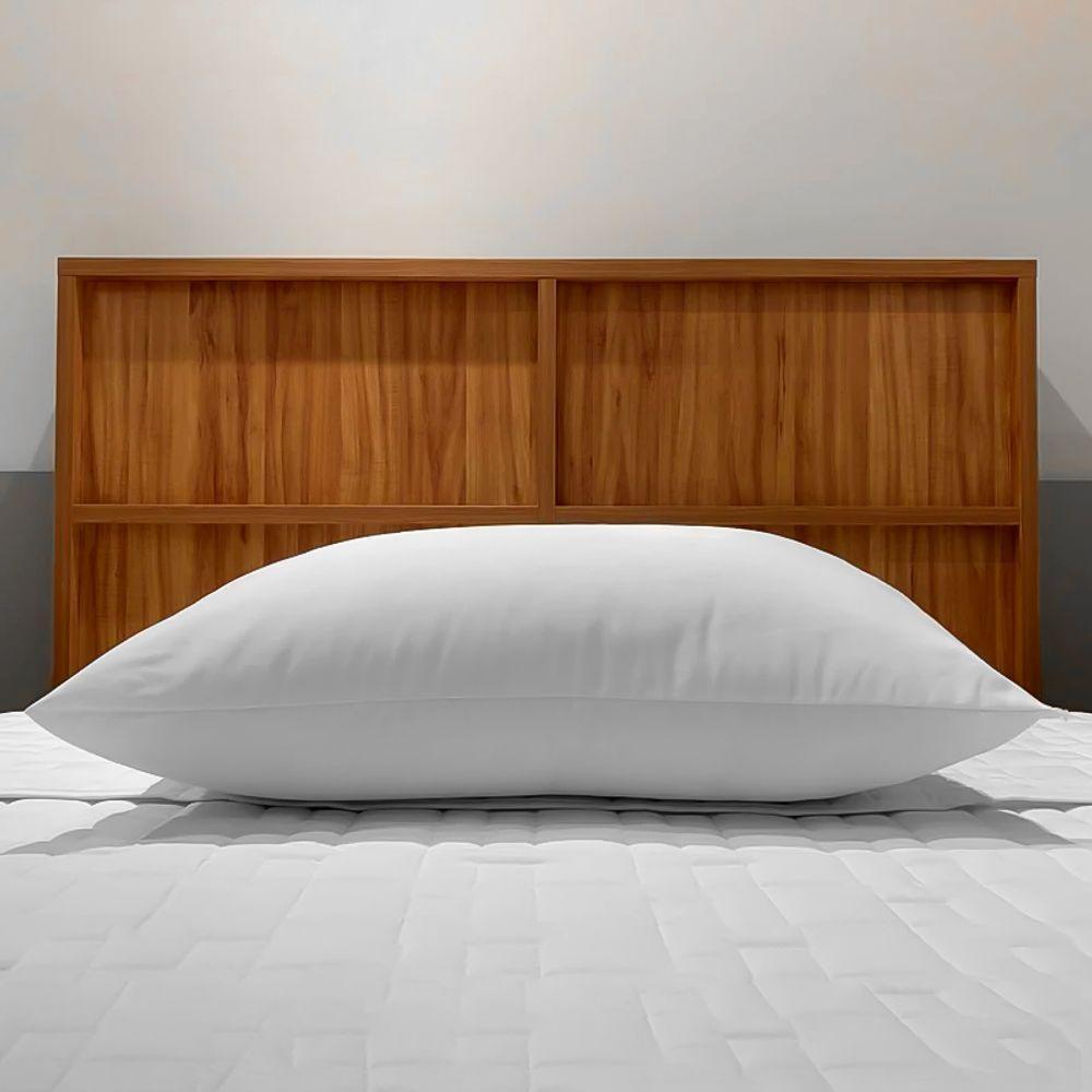 Travesseiro De Hotel Suporte Alto 50x70cm Lufamar Branco - 2