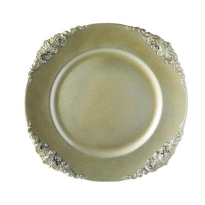 Sousplat Vitoriano Perola 33cm Mimo Style