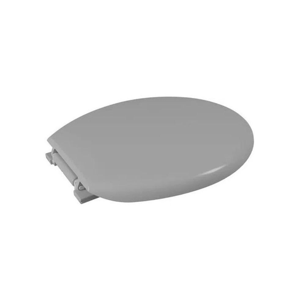 Assento Almofadado Oval - Astra Cinza - 3