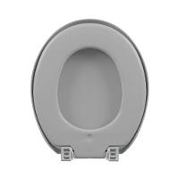 Assento Almofadado Oval - Astra Cinza - 5