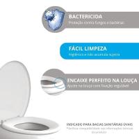 Assento Sanitário Soft - Astra Bege