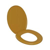 Assento Sanitário Soft - Astra Caramelo Escuro - 1