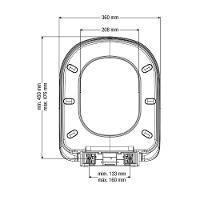 Assento Sanitário Censi Vogue Plus Soft Close Branco - 2