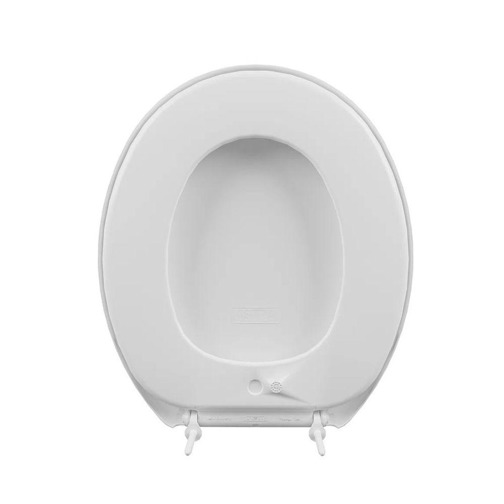 Assento Sanitário Almofadado Slim - Astra Branco - 5