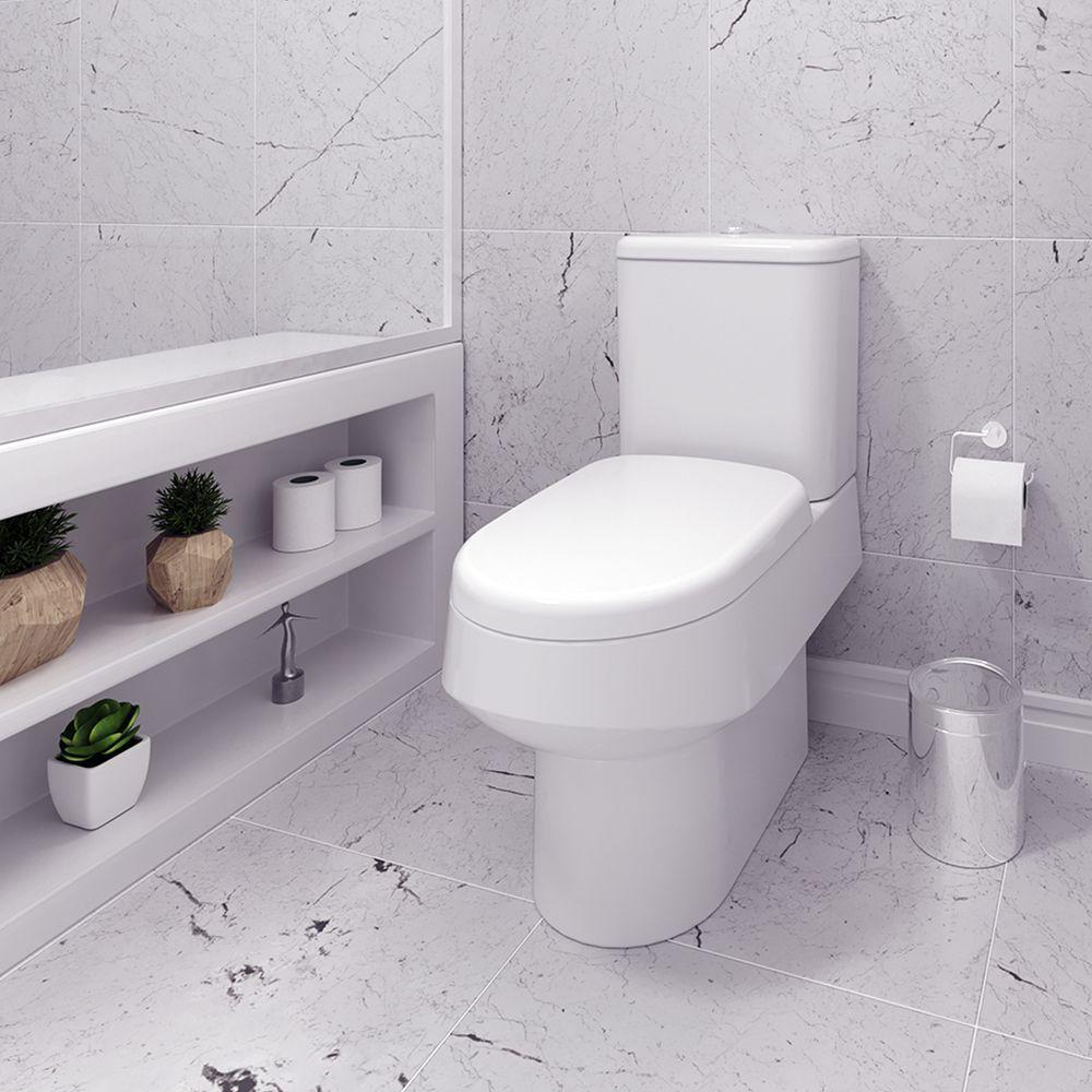 Assento Sanitário Censi Carrara Soft Close Branco - 2