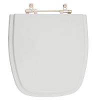 Assento Sanitario Poliester Fit Cinza Prata Para Vaso Celite - 1