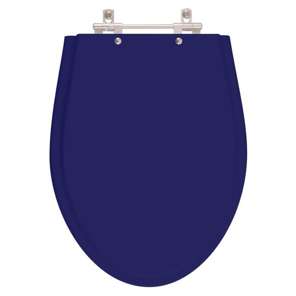 Assento Sanitario Azul Cobalto Para Vaso Ideal Standard - 1